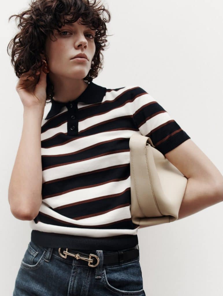 Monochromatic European minimalist style by Massimo Dutti