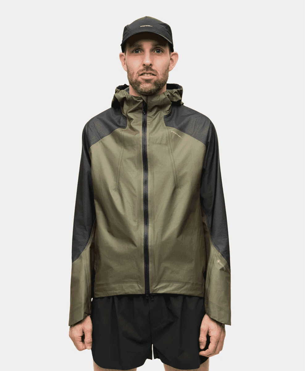 The Portal Sphere Jacket compressed into its own internal pocket.