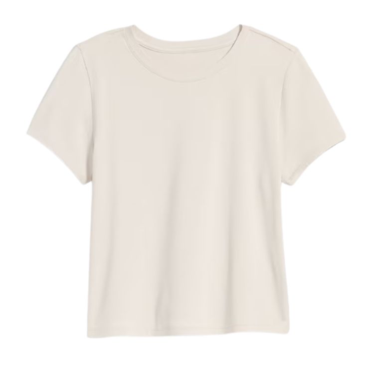 Classic off-white short-sleeve tee