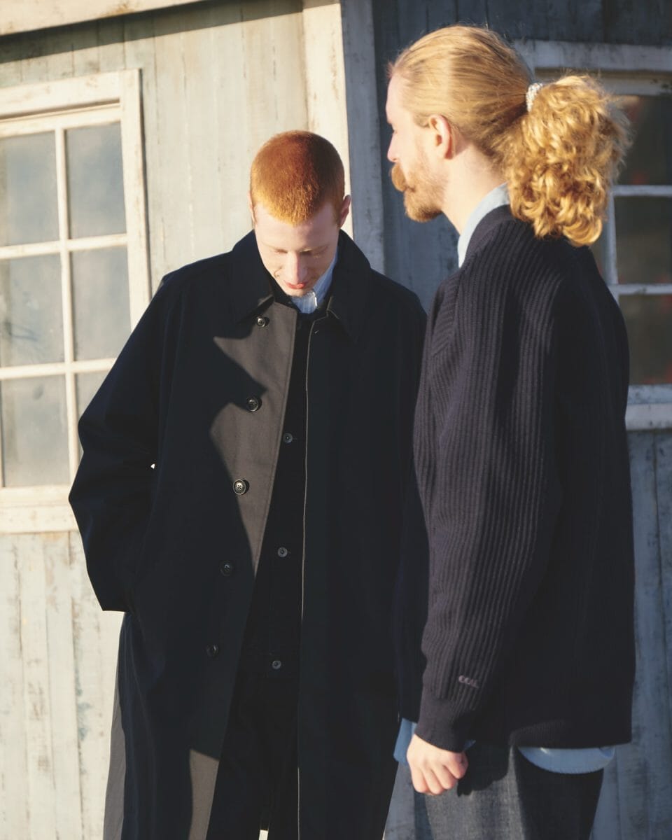 A nanamica technical jacket designed for both city life and outdoor performance.