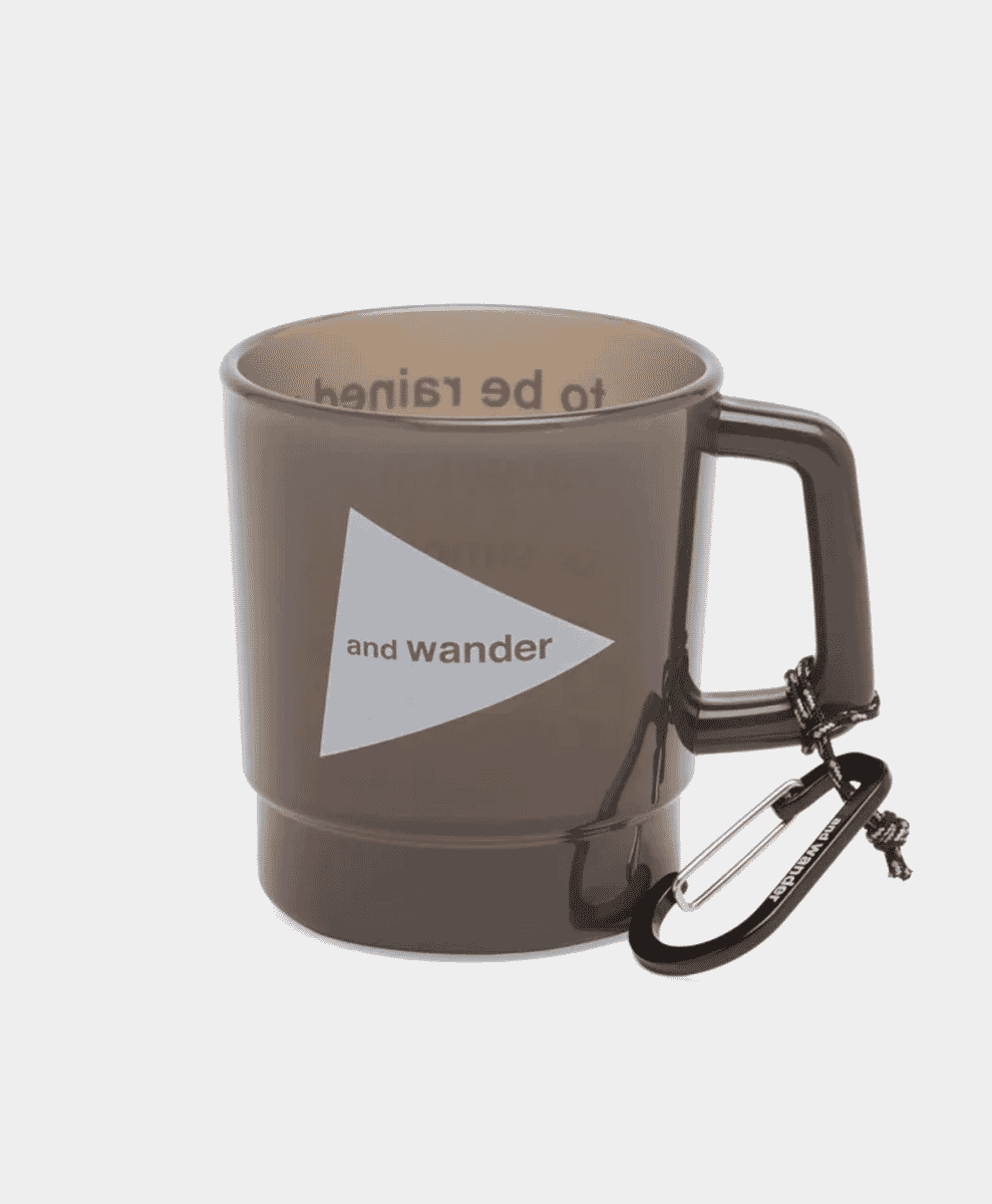 The And Wander Mug shown in a different angle.
