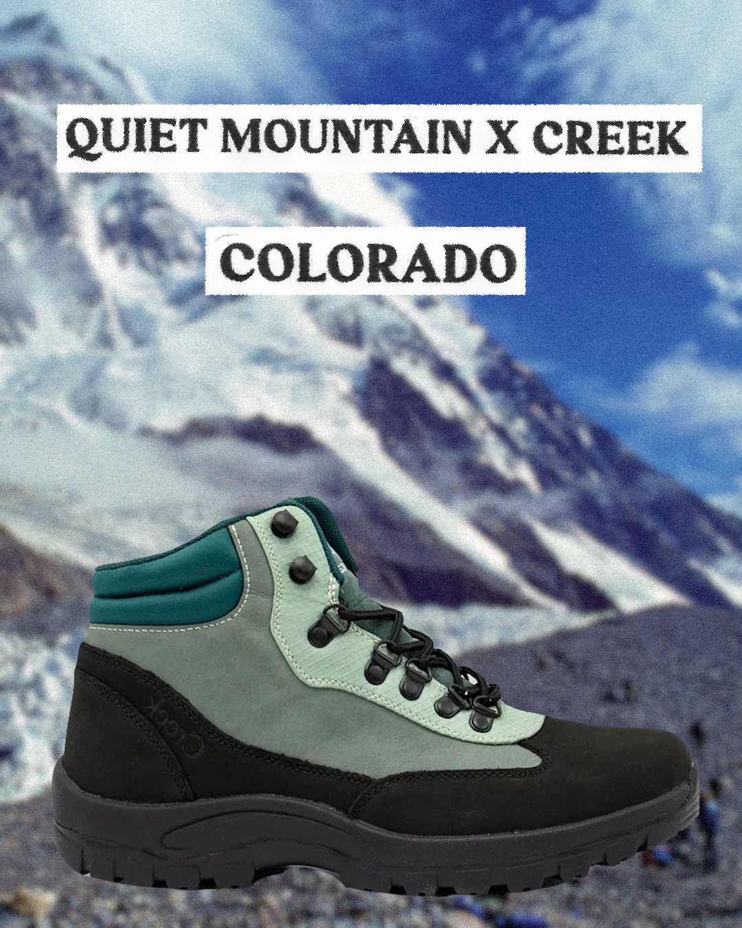 Close-up of the hairy suede texture and stitching on a rugged outdoor boot.