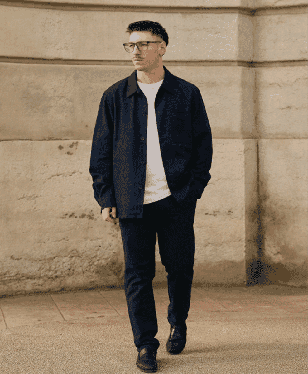 The Uniqlo U Crew Neck white t-shirt in heavy jersey.