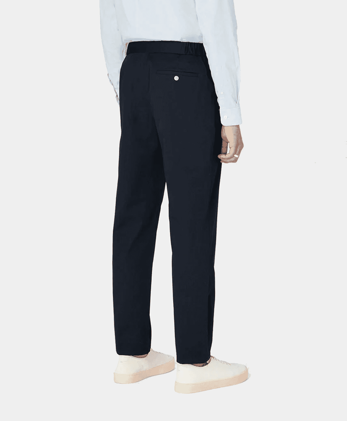 Lestrange 24 Hour Trouser in a relaxed fit showing a clean taper and high-quality fabric texture.