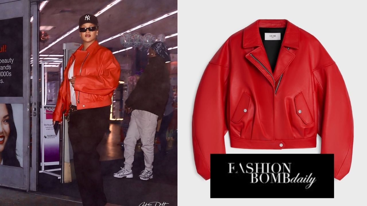 Celine Poppy Jacket: Rihanna's $7,400 Luxury Look