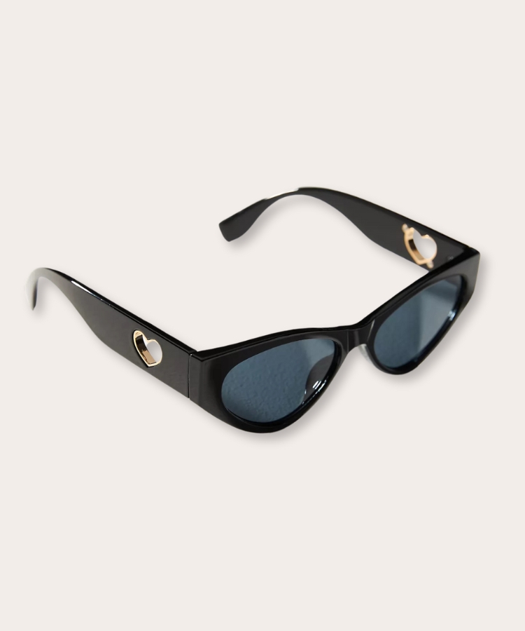 I-SEA Heart Cutout Sunglasses.