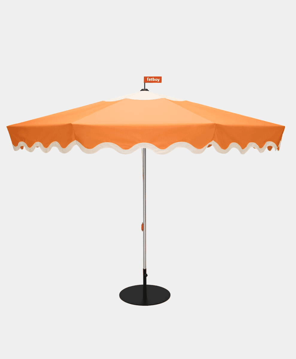 Fatboy Pensol Parasol in a modern outdoor space.