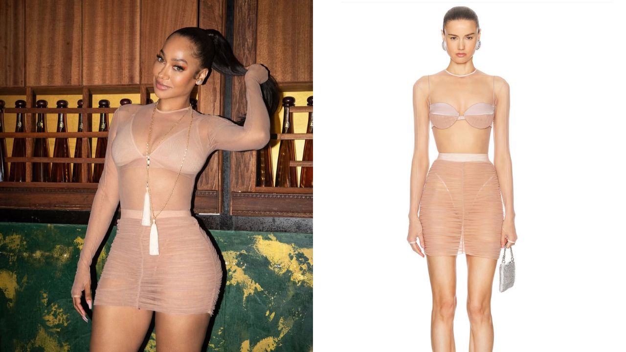 Master the Sheer Mesh Outfit: Styling Tips from LaLa