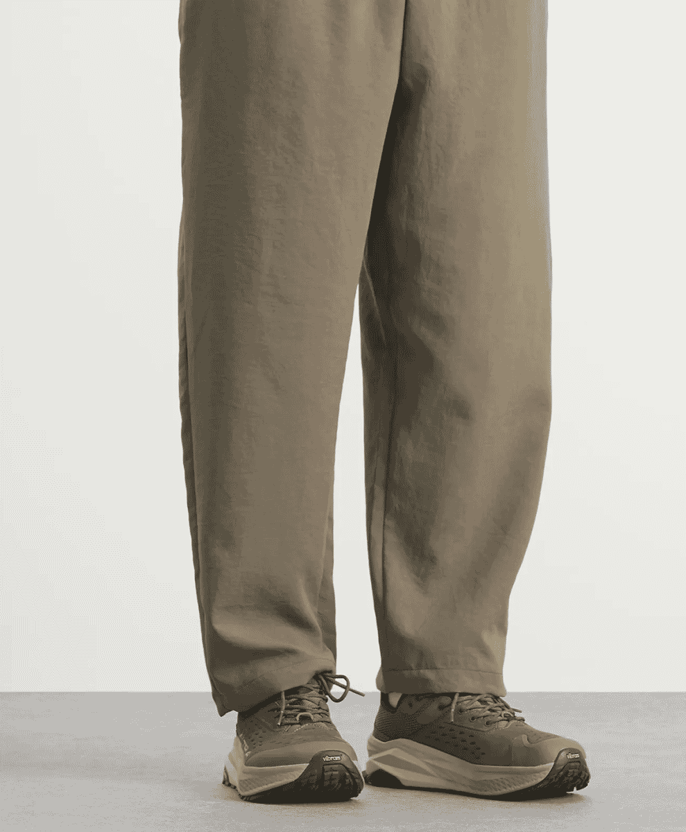 Side profile of Altra shoes showing the flat zero-drop sole construction.