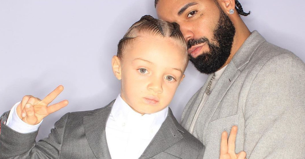 Drake & Adonis Prove Matching Father Son Suits Are Back