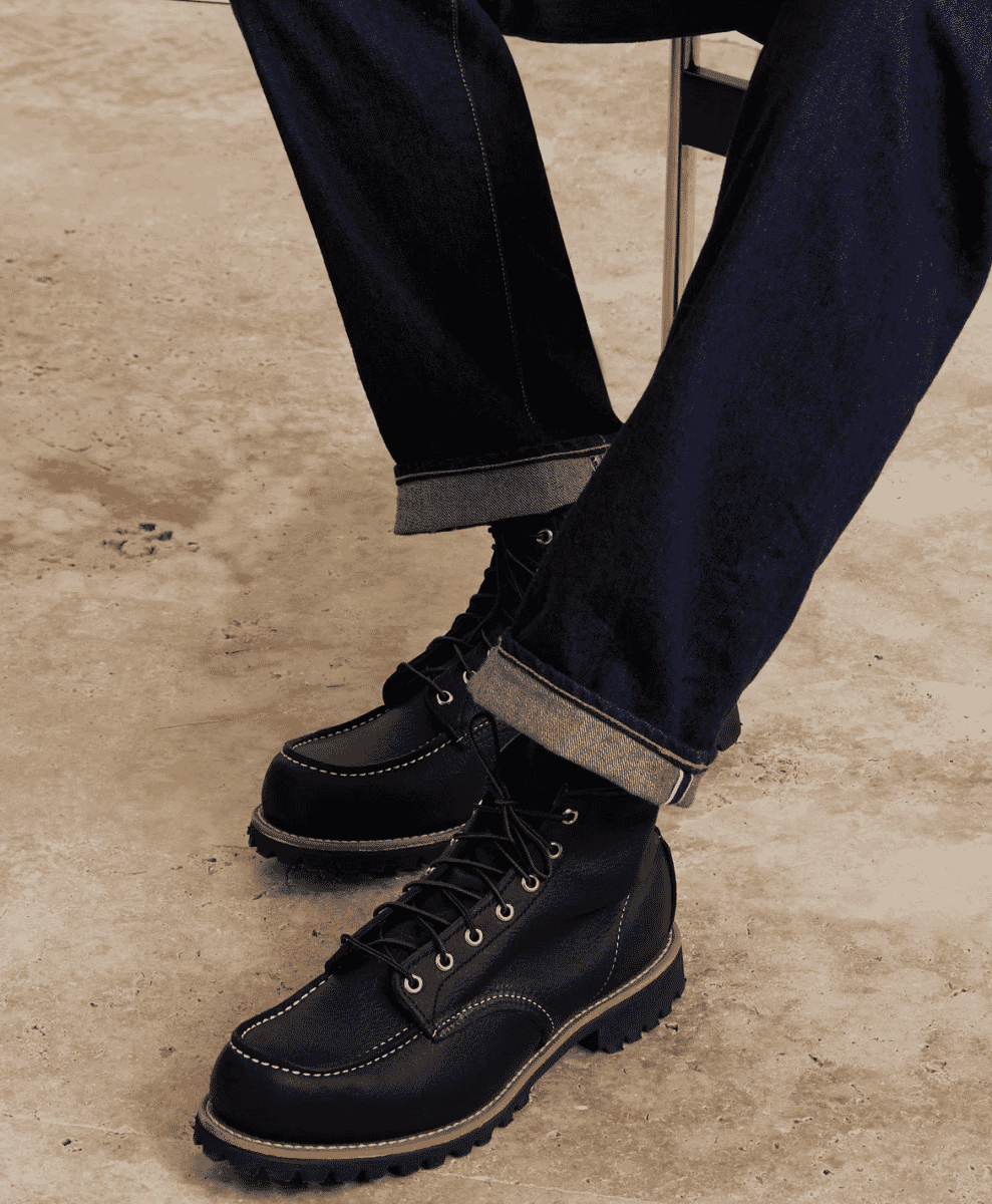 Red Wing 8146 Roughneck Full-Grain Leather Boots.