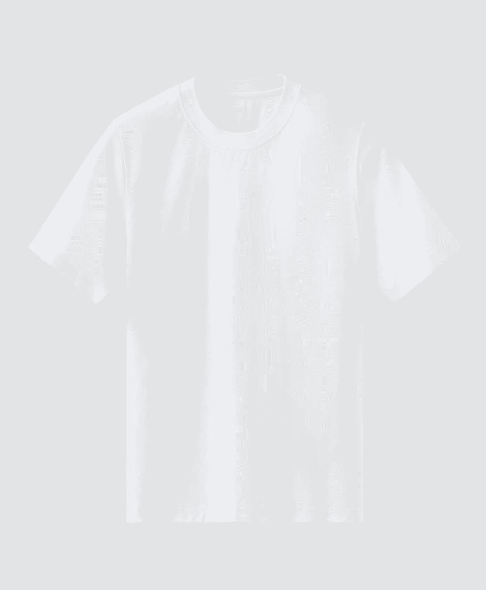 The Eton Solid Filo di Scozia t-shirt in mercerized cotton.